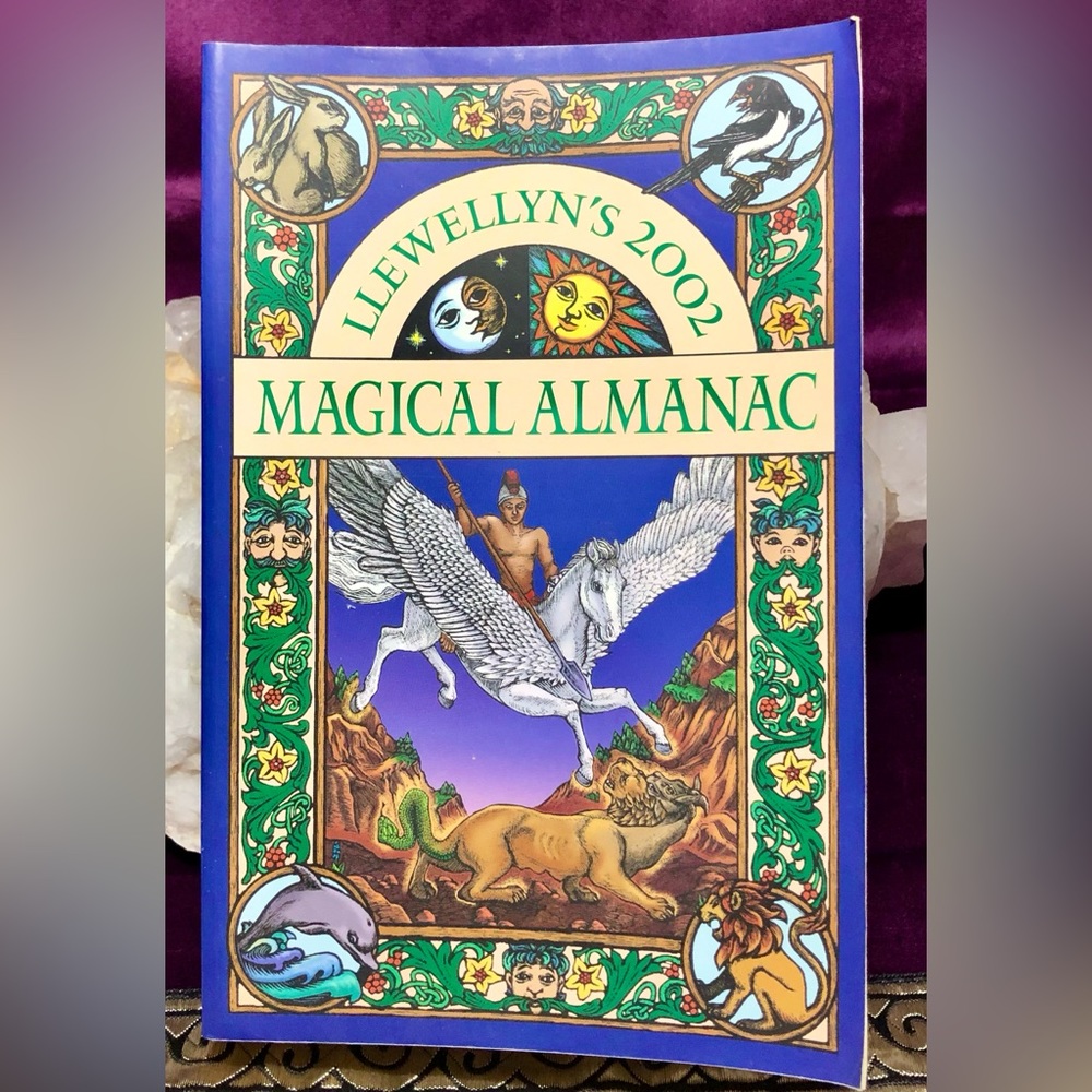 Llewellyn’s 2002 Magical Almanac Vintage 2001 Spells WICCA Pagan Altar Work